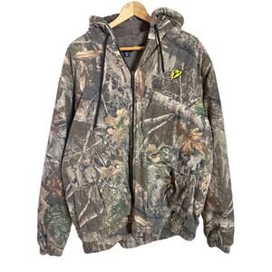 Camoflauge Scent Blocker Zip-Up Coat